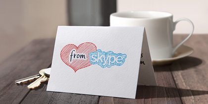 Start using the very best of Skype today.